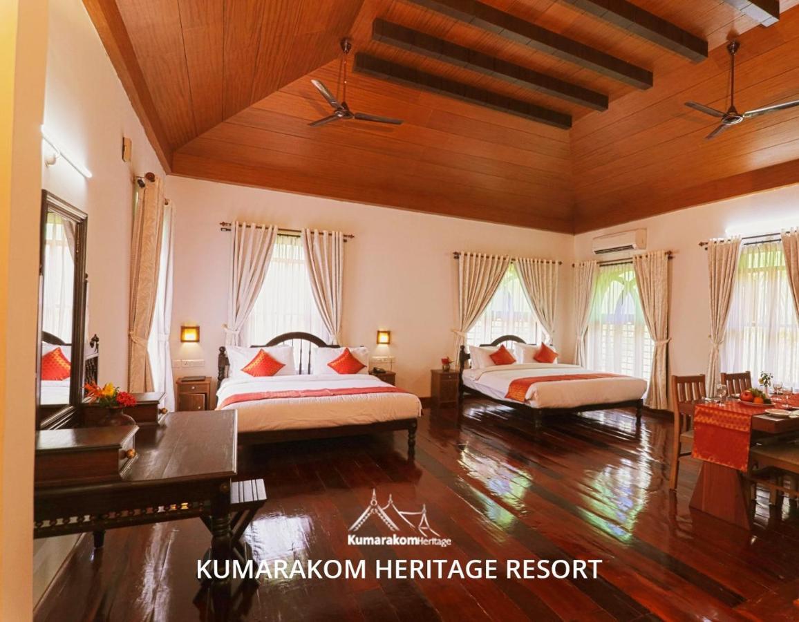 Kumarakom Heritage Resort Kottayam Bagian luar foto